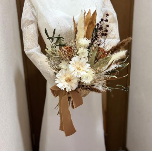 ドライフラワー 花束 ドライフラワーの花束 LLサイズ グリーン LL-32
