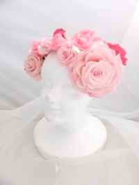 ヘアーオーナメントカチューシャ風